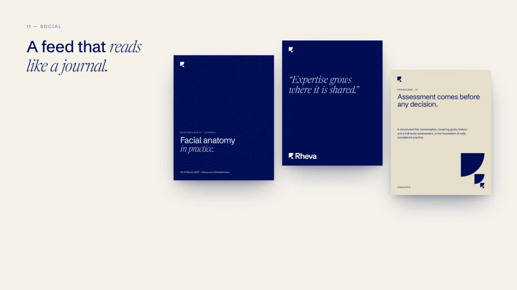 A social feed that reads like a journal.