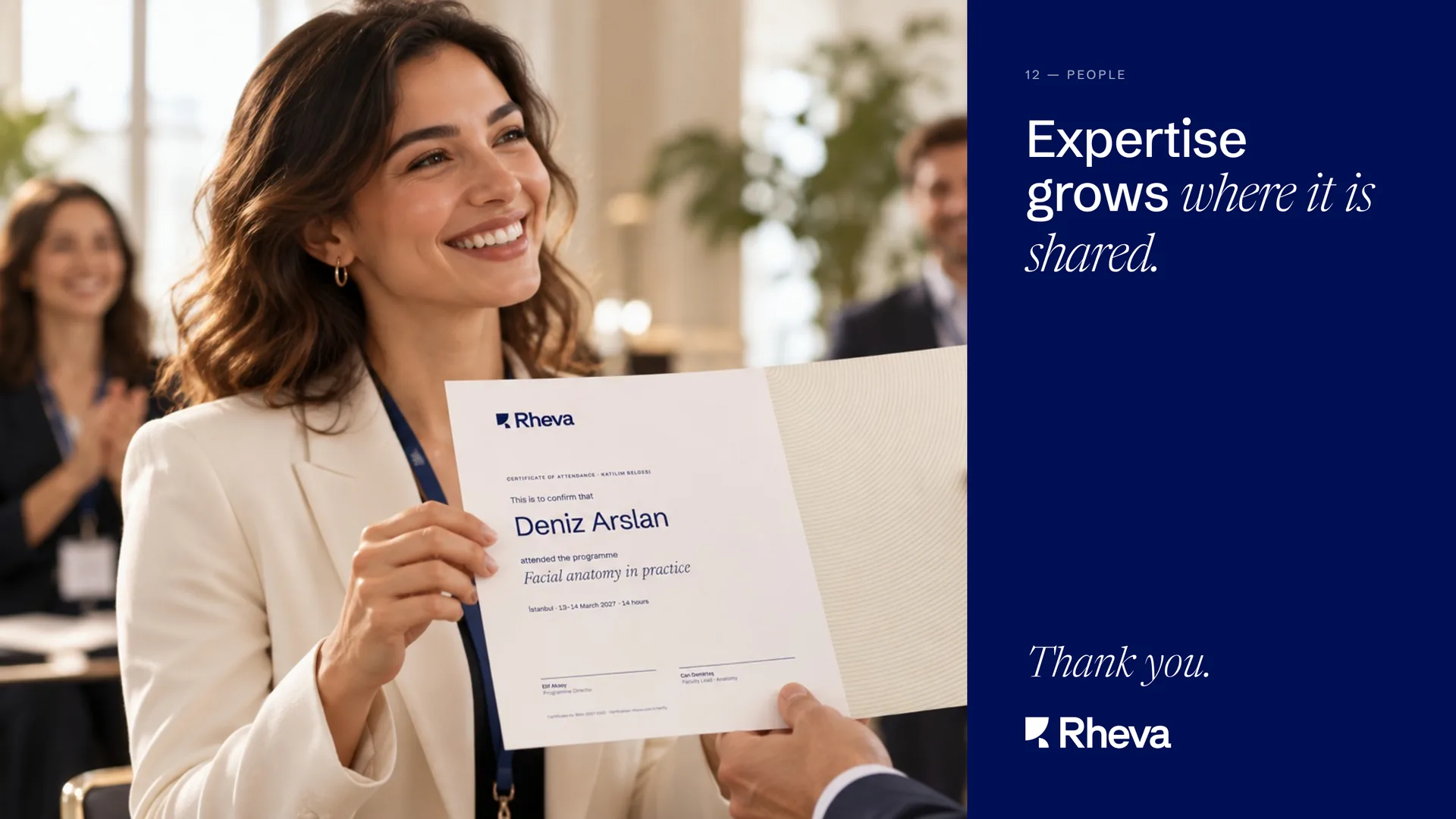 Expertise grows where it is shared. Thank you.