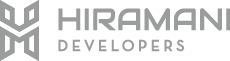 Hiramani Developers logo designed by Tushar Innovation